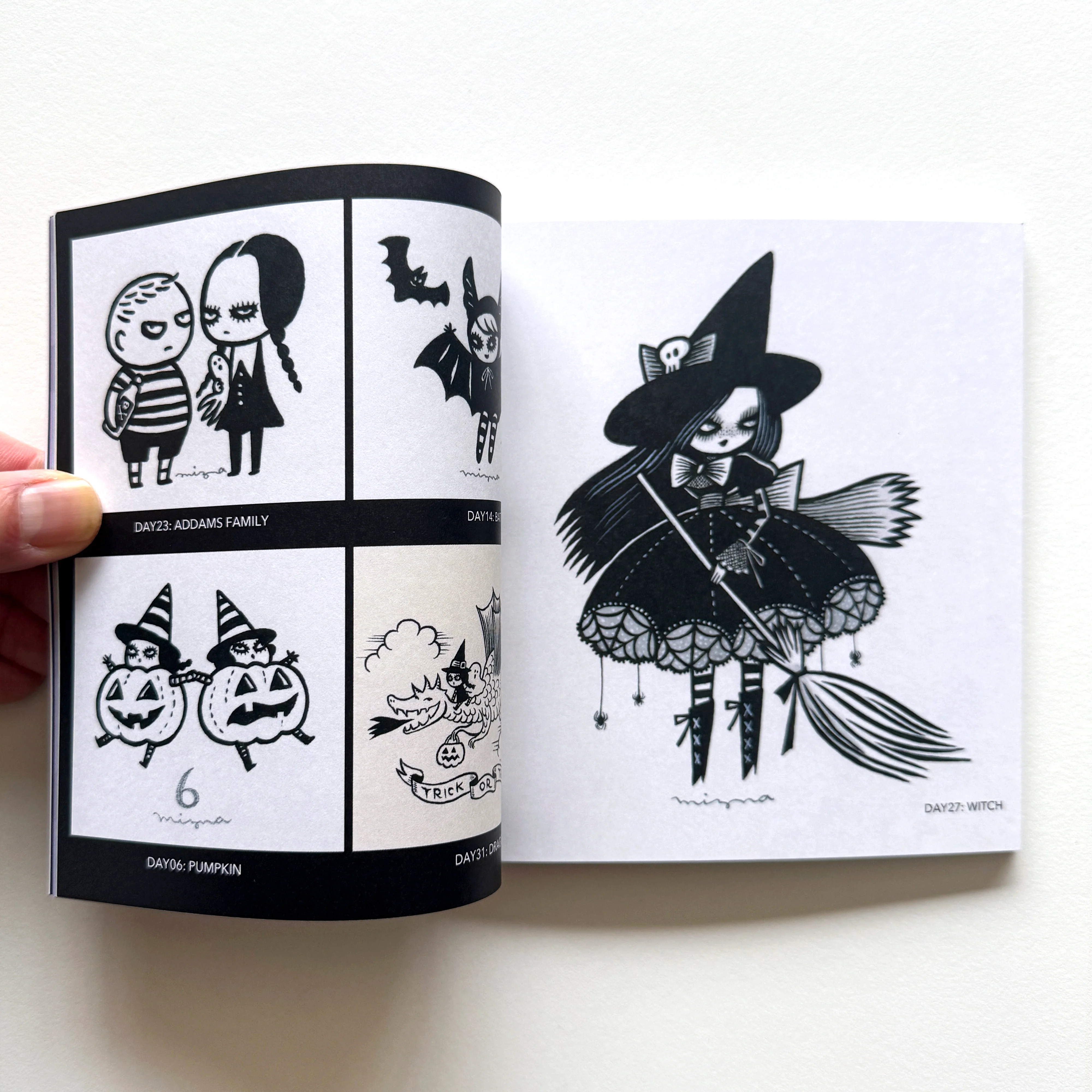 Mizna Wada - Memories of Drawlloween Book - Image 4