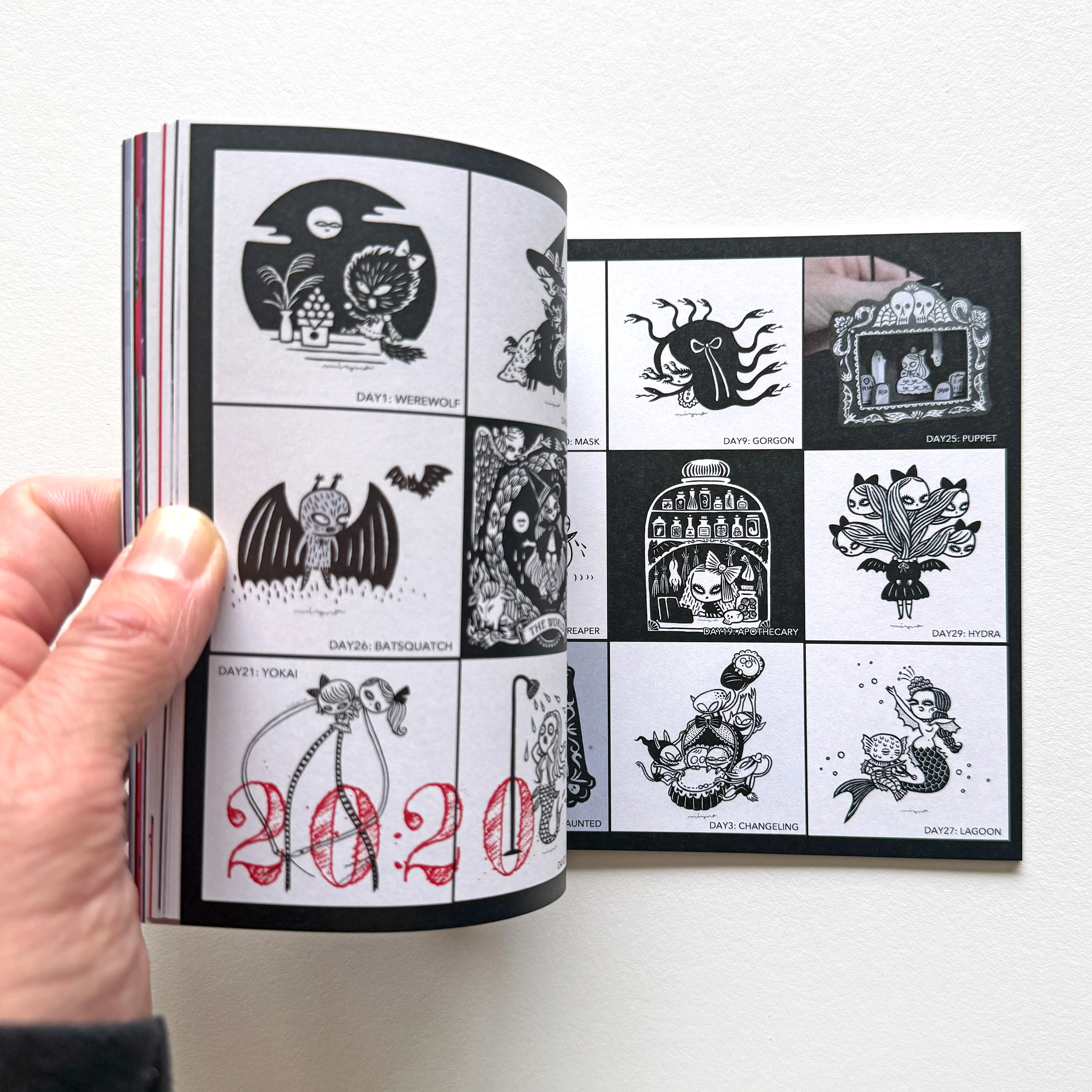 Mizna Wada - Memories of Drawlloween Book - Image 6