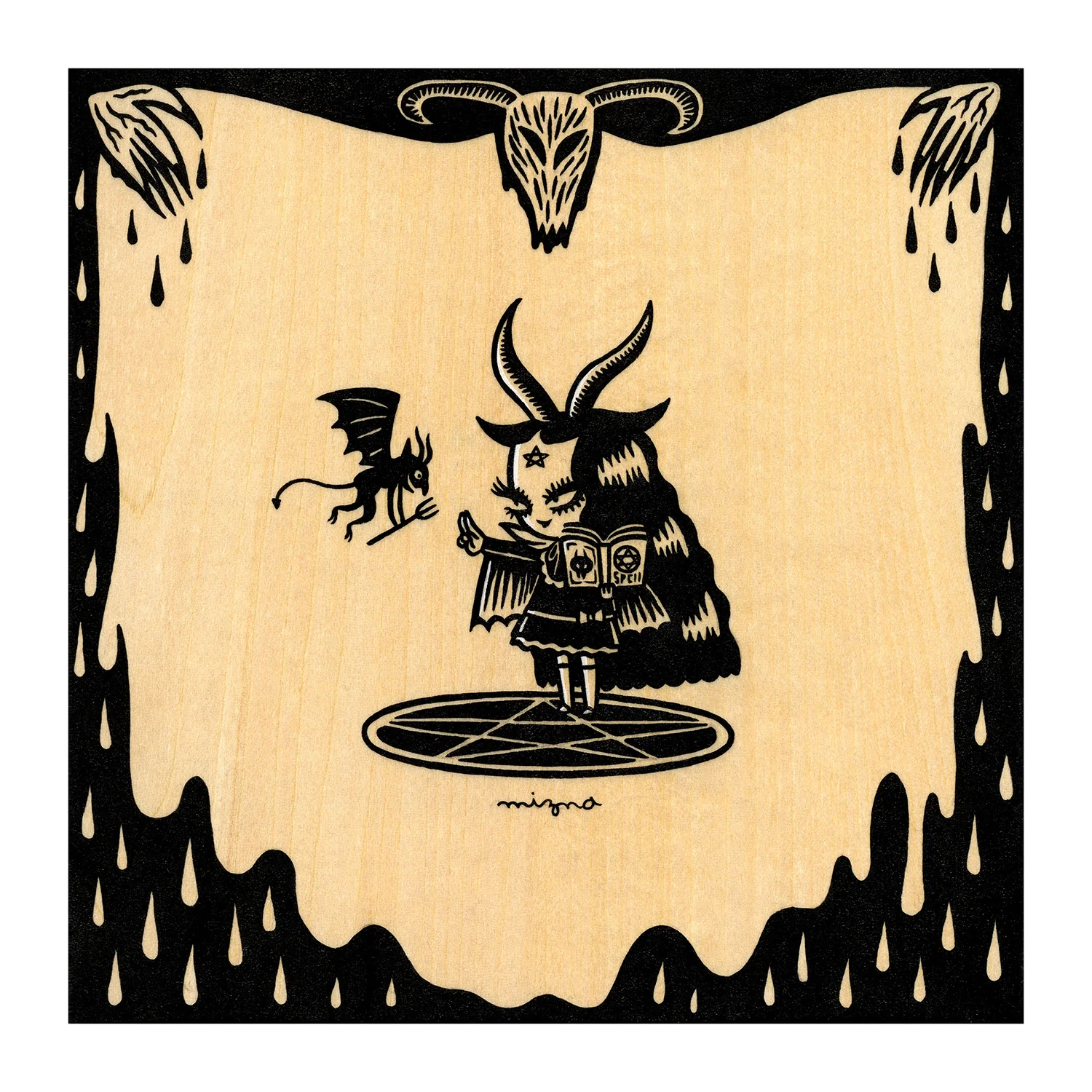Mizna Wada - Occult Girl Print