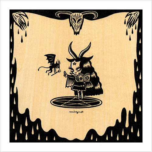 Mizna Wada - Occult Girl Print - Image 2