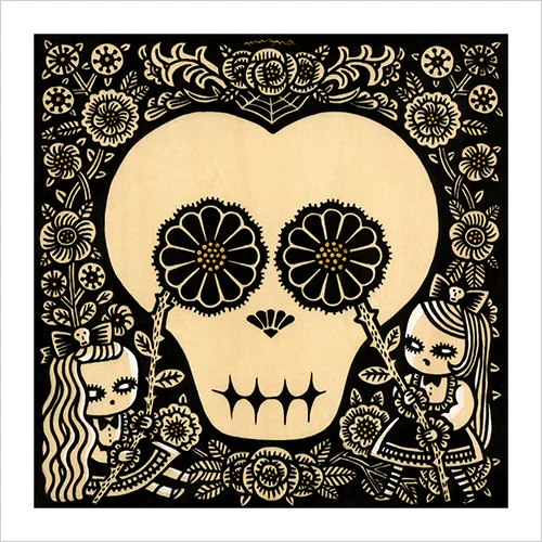 Mizna Wada - Skull Girls Print - Image 2