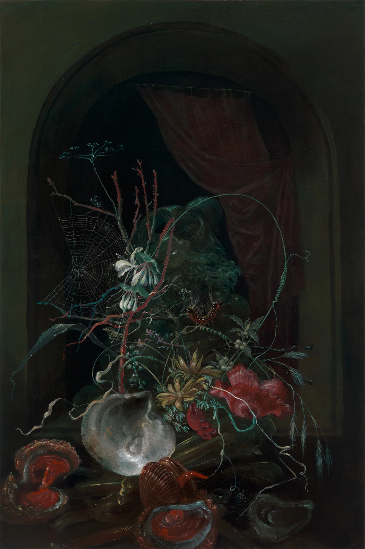 Nicole Duennebier - Alcove with Forgotten Meal