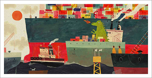 Nik Henderson - Big Lizard Print - Image 2