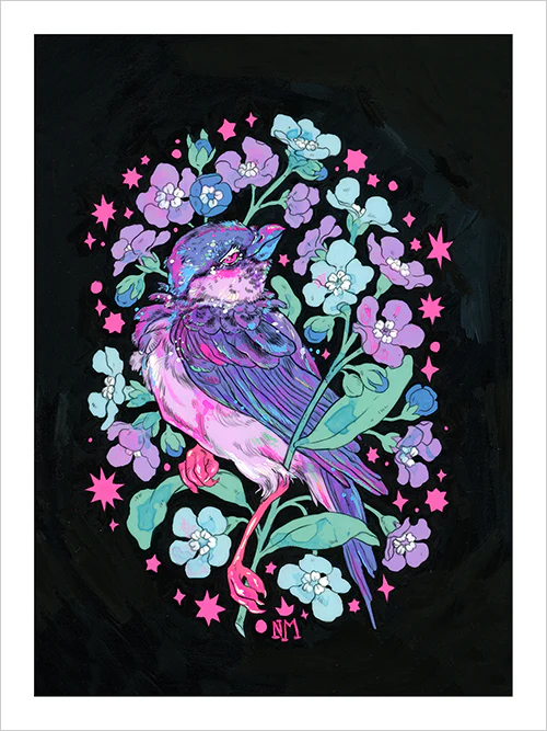Niky Motekallem - The Moon Was Too Bright for Their Eyes Print - Image 2