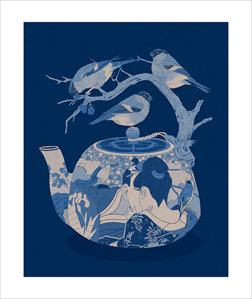 NVM Illustration - Lovers Print - Image 2