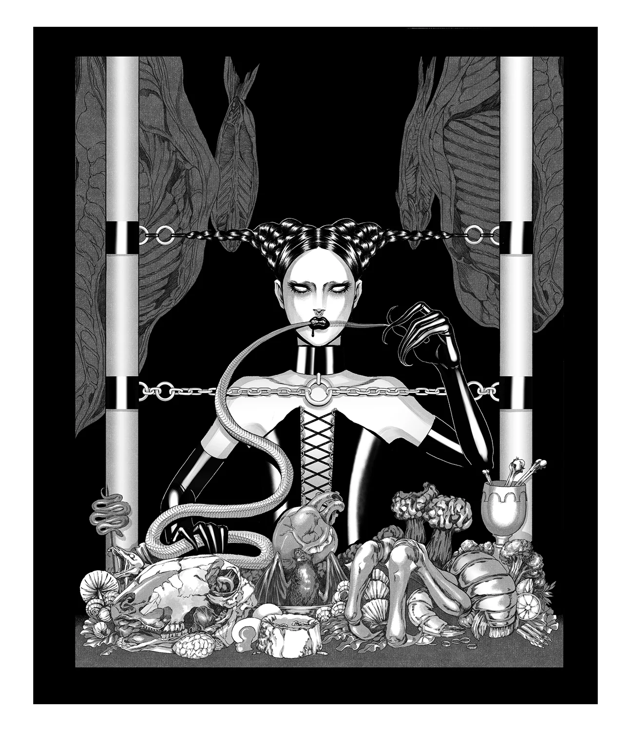 Olga Wieszczyk - Gluttony Print