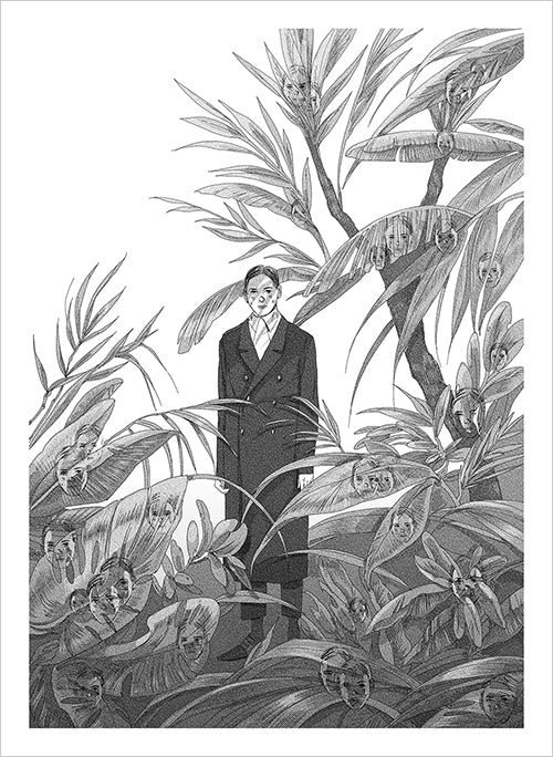 Olga Wieszczyk - Your Face on Every Leaf Print - Image 2