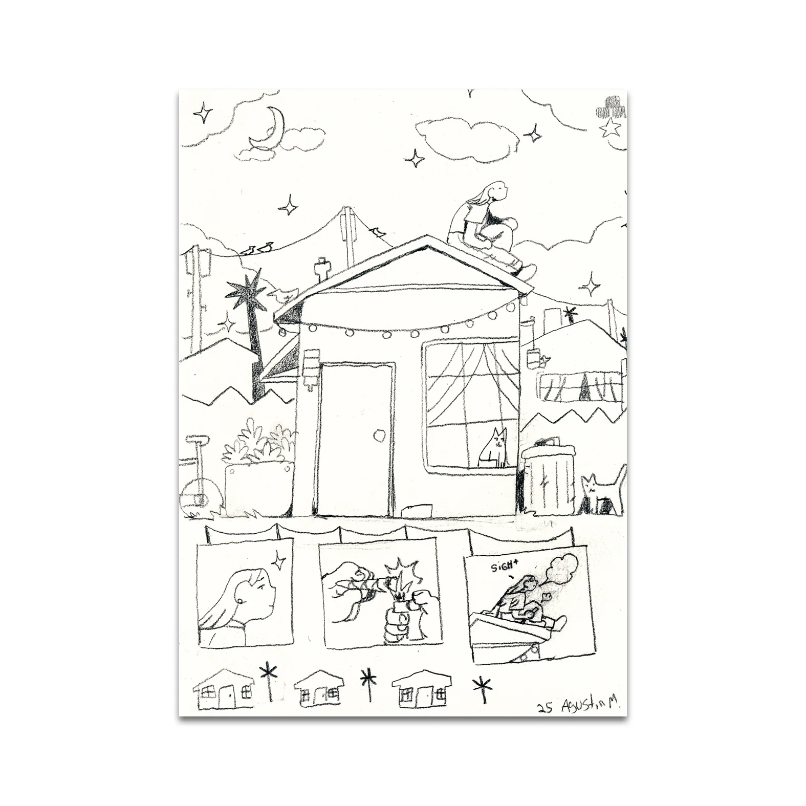 P10 - Agustin Morales Postcard 1