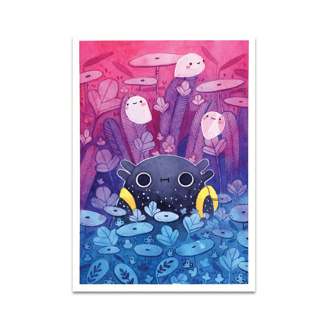 P5 Ellie vs Bear - 2 Postcard