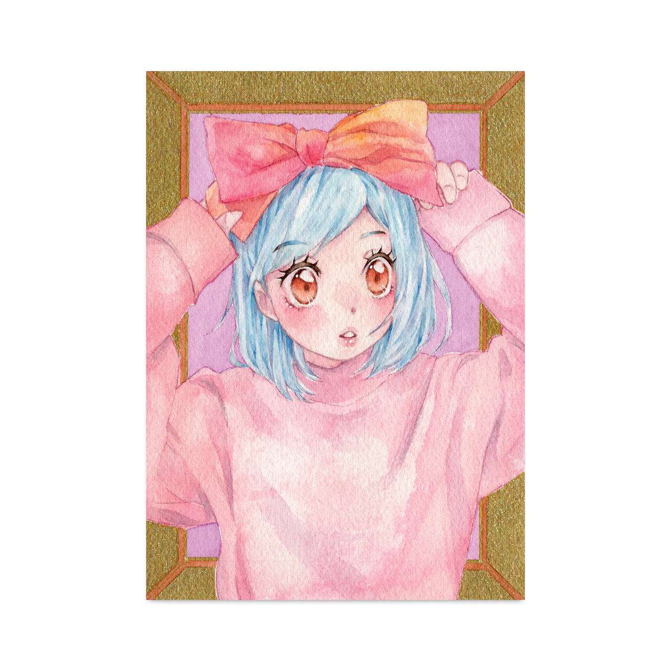 P5 Kate Paints - 4 Postcard