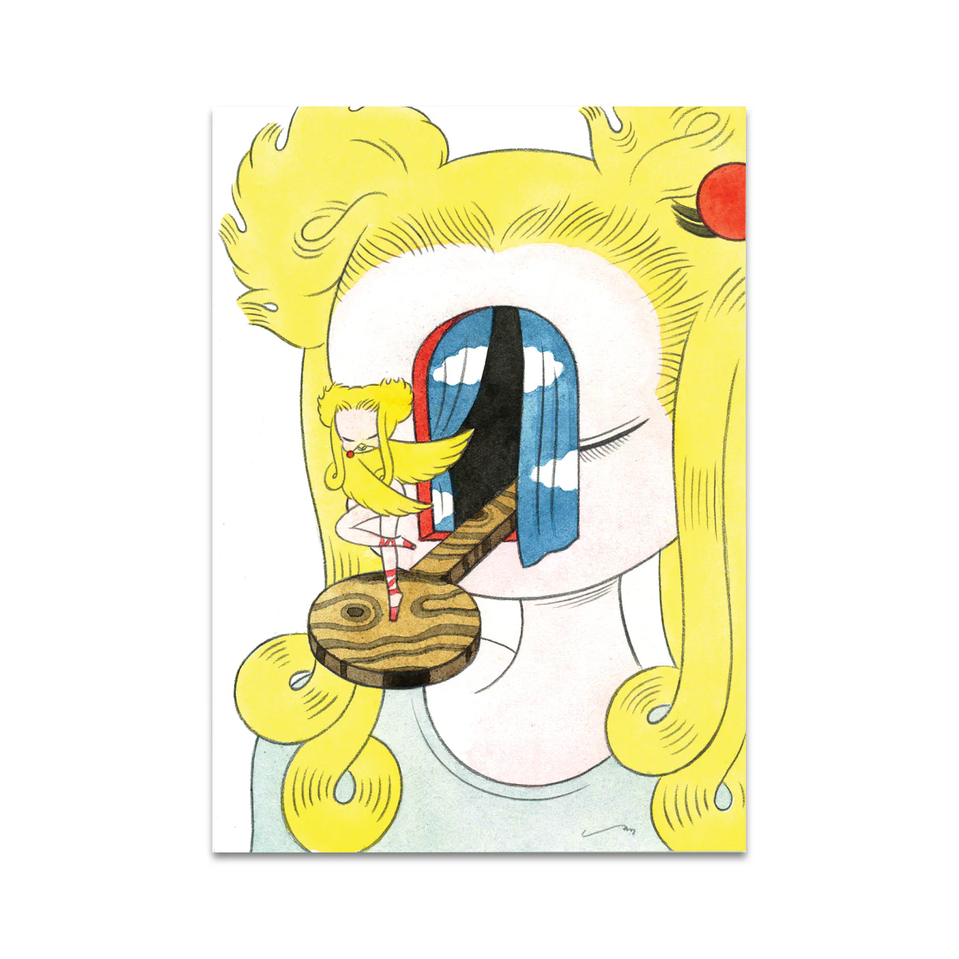 P5 Sasaku Kusuriyubi - 1 Postcard