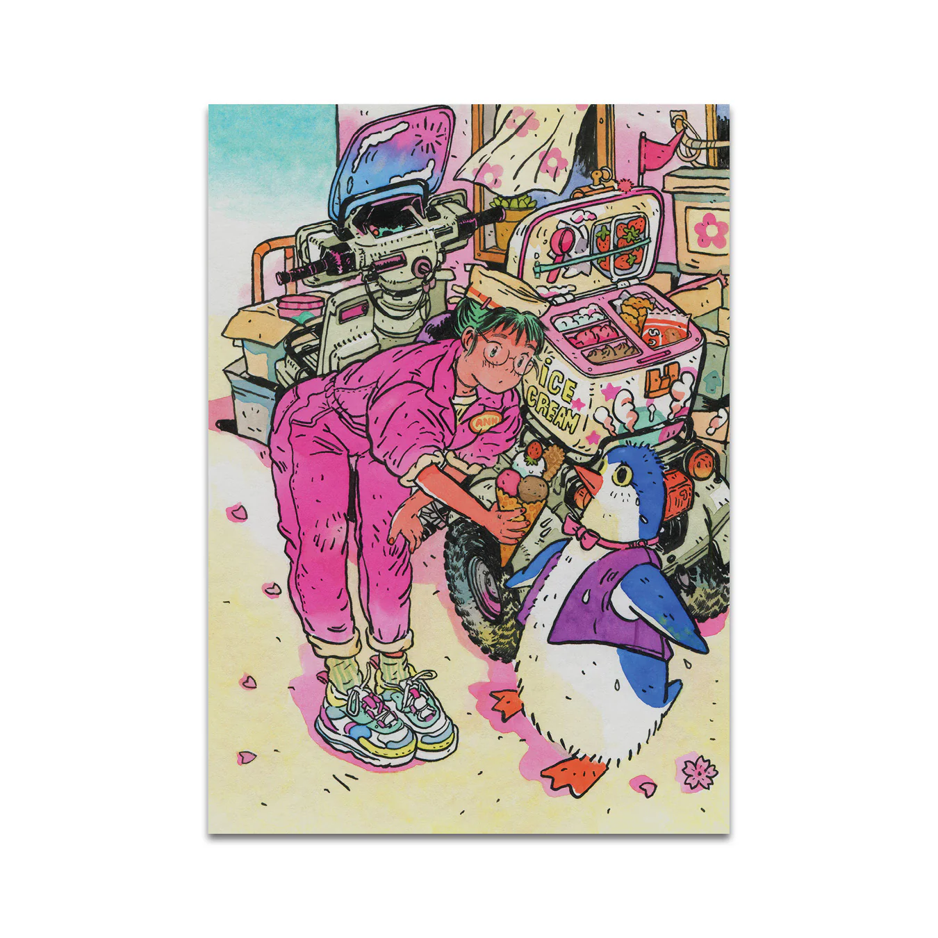 P7 - Azhimova Anastasia Postcard 1