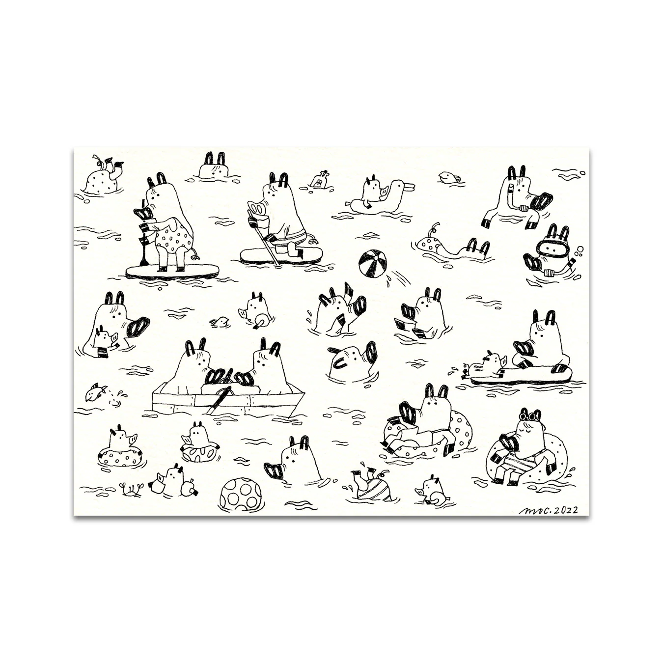 P7 - mocculere Postcard 4