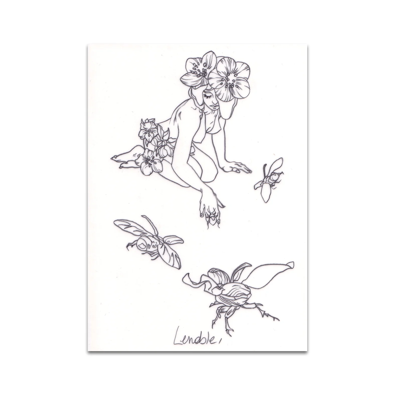P9 - Helene Lenoble Postcard 6