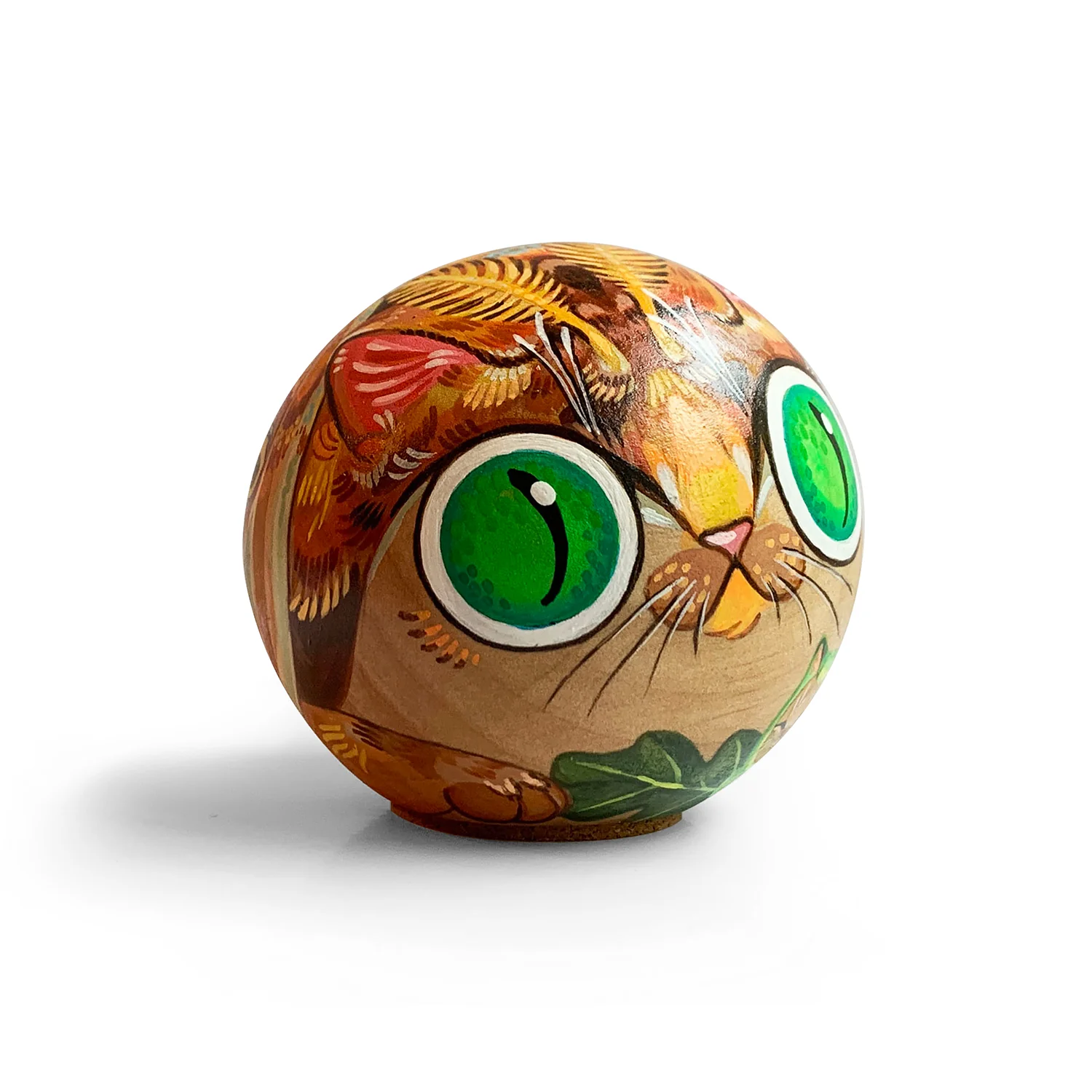 Paper Puffin - Curio Cat (Polyphemus Moth and Caterpillar)