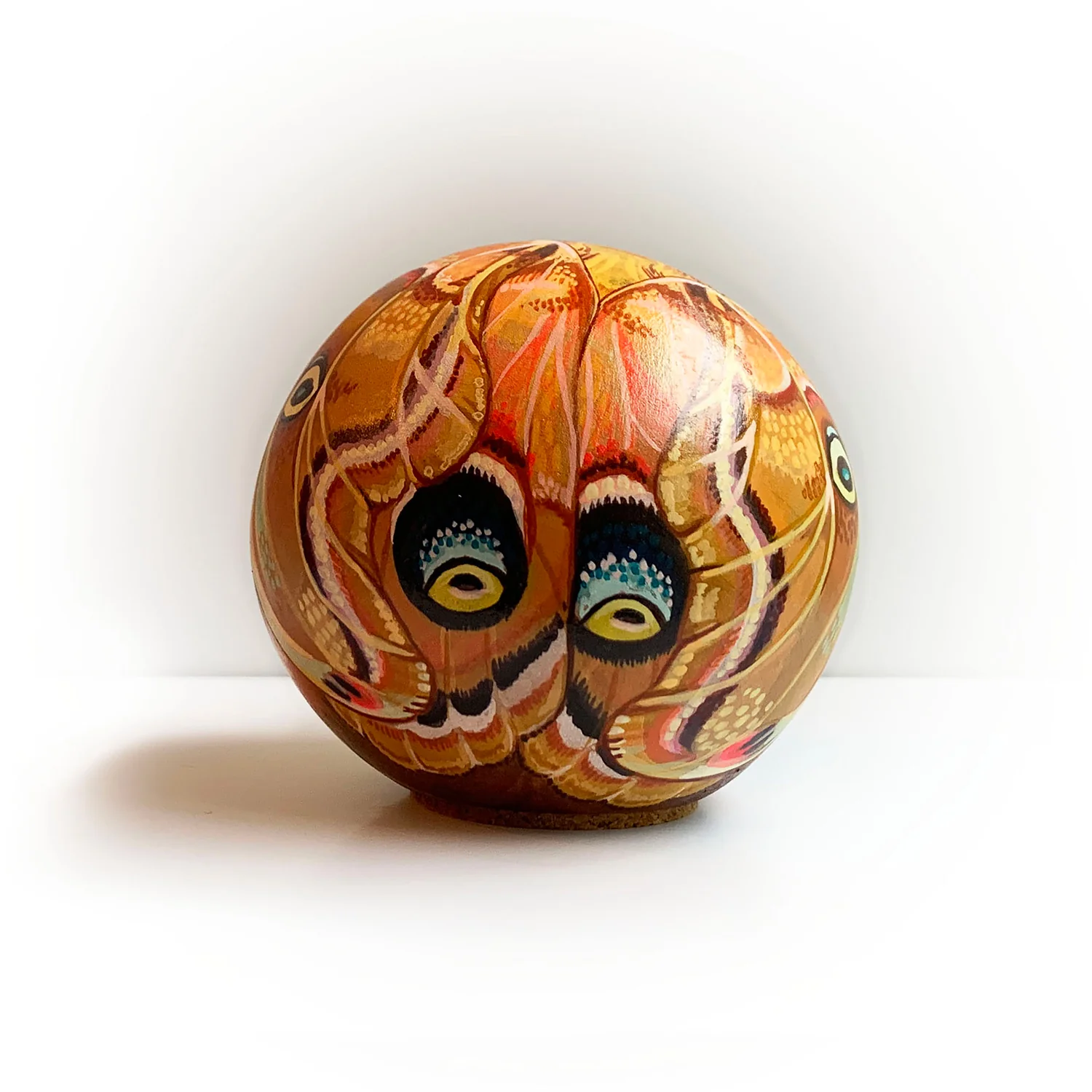Paper Puffin - Curio Cat (Polyphemus Moth and Caterpillar) - Image 5