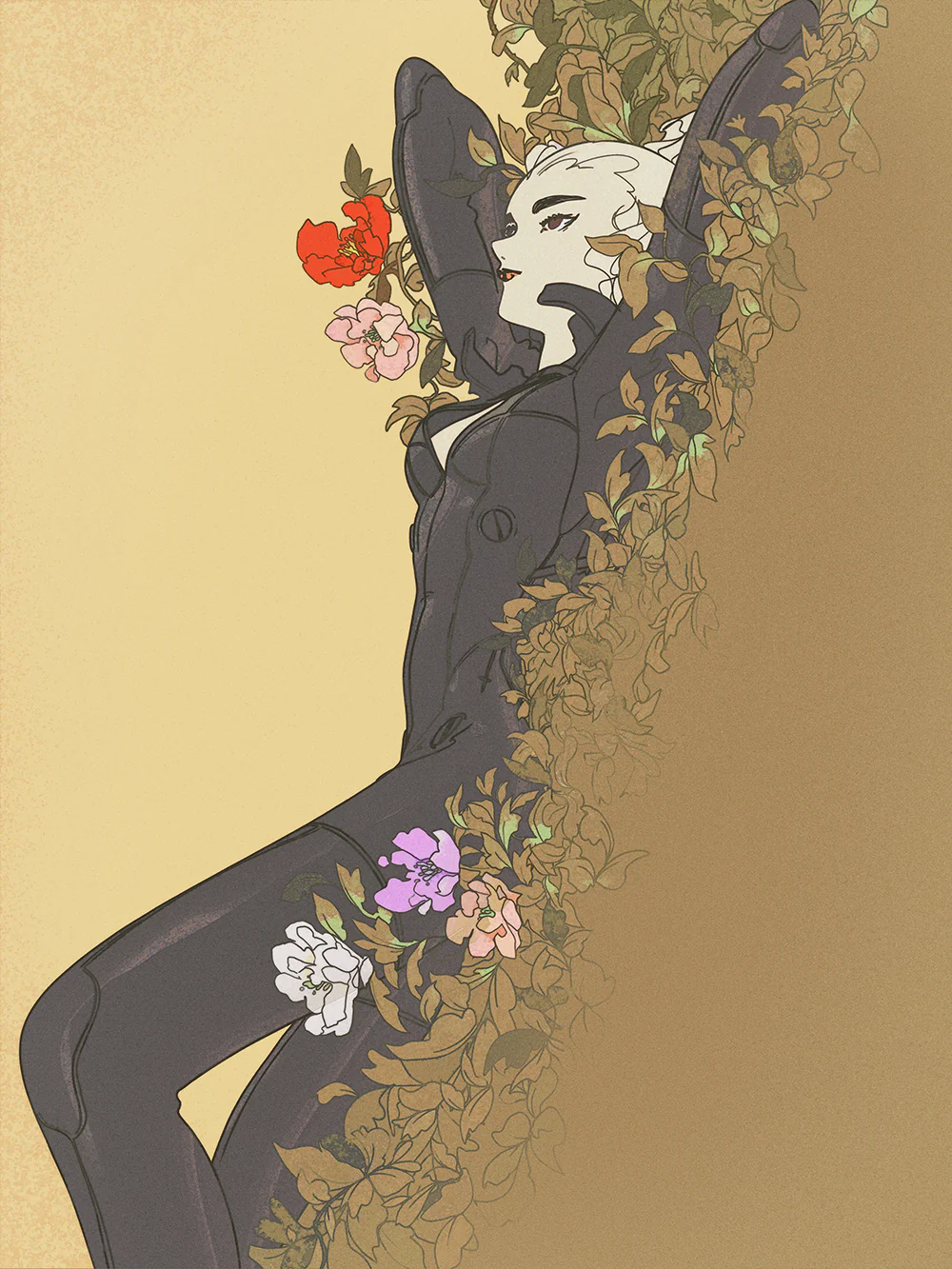 Perry Dixon Maple - Lay Back Print