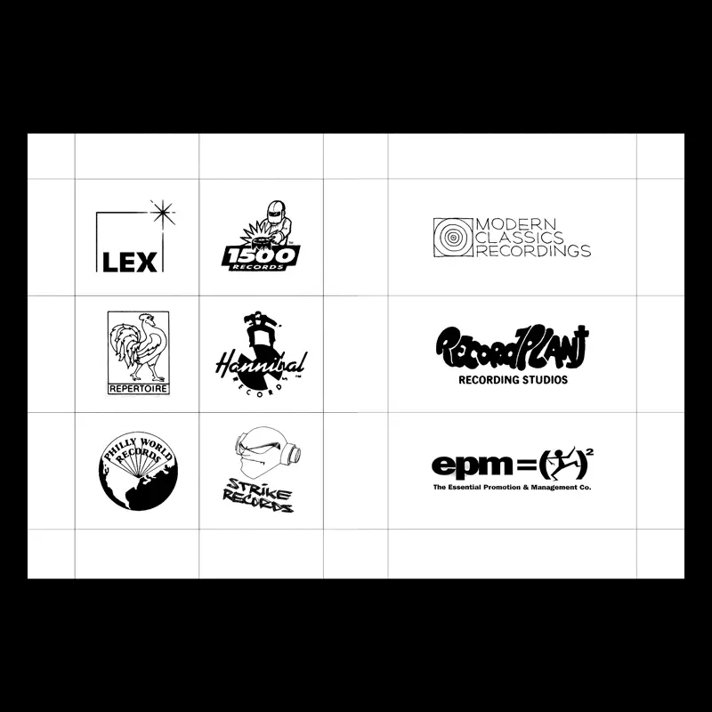 Record Label Logos Book (1960-2024) - Image 2