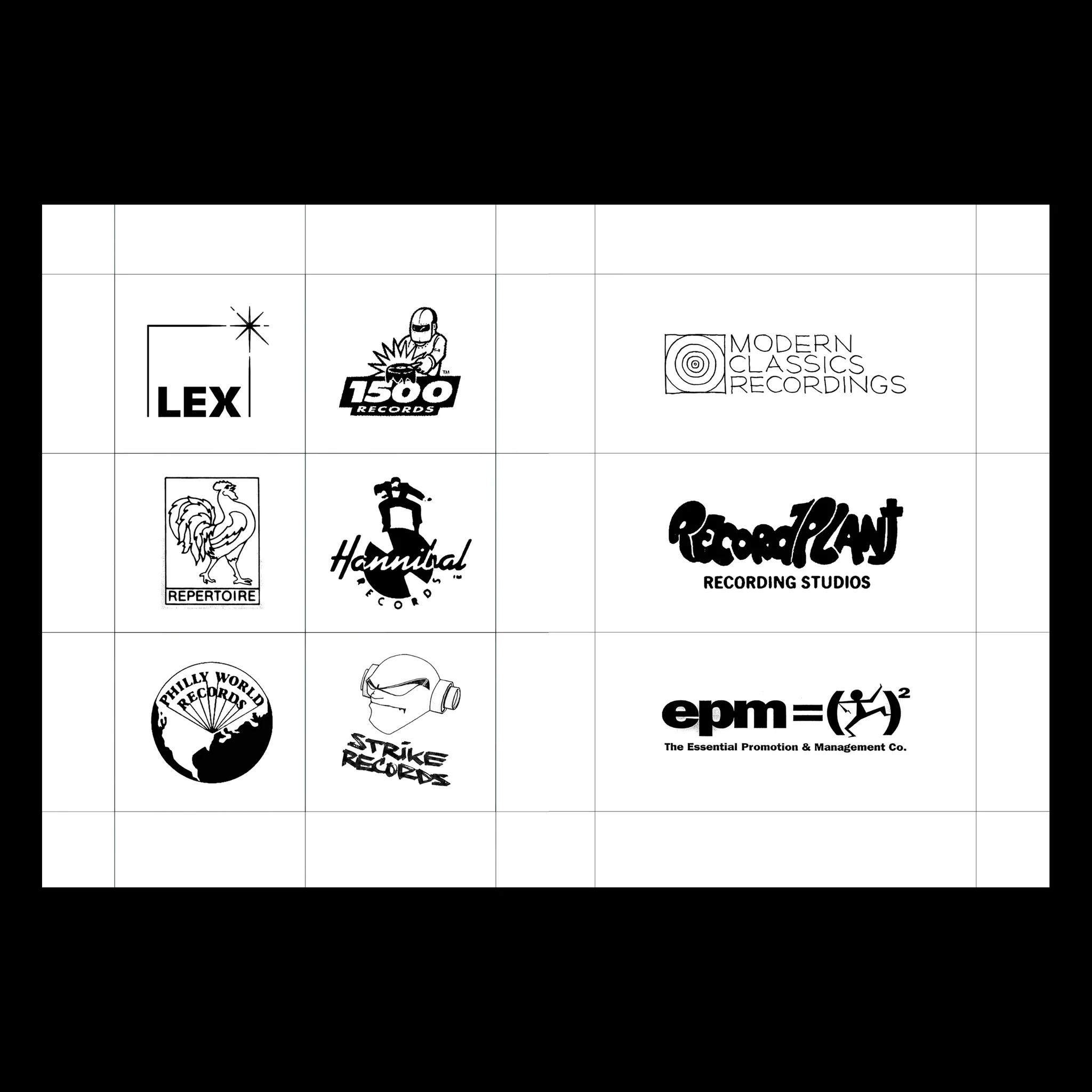Record Label Logos Book (1960-2024) - Image 3