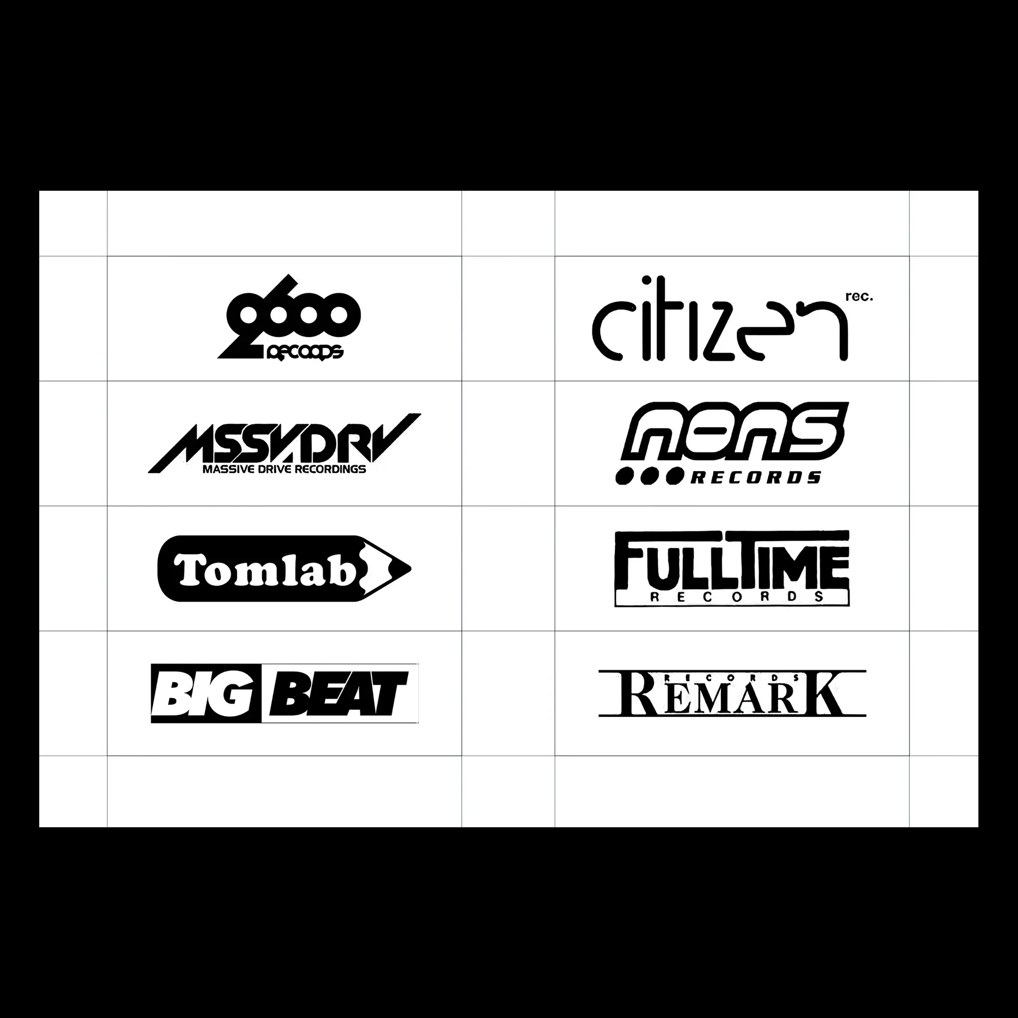 Record Label Logos Book (1960-2024) - Image 4