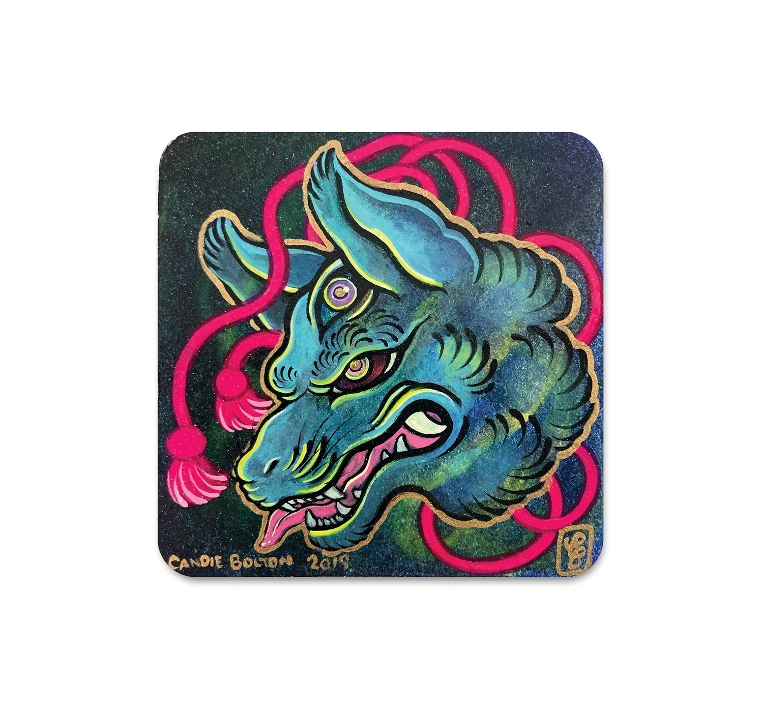 S4 Candie Bolton - 3 Coaster