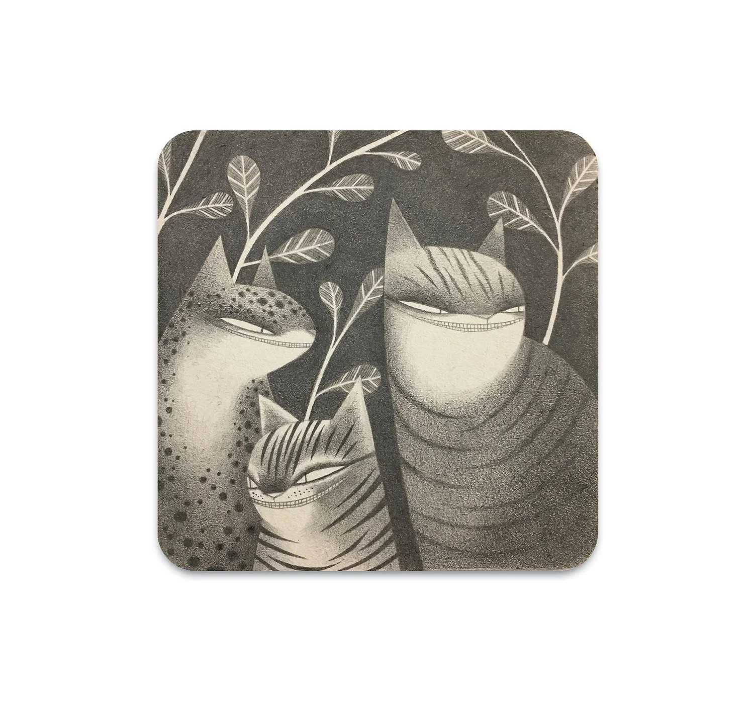 S4 Kim Slate - 2 Coaster