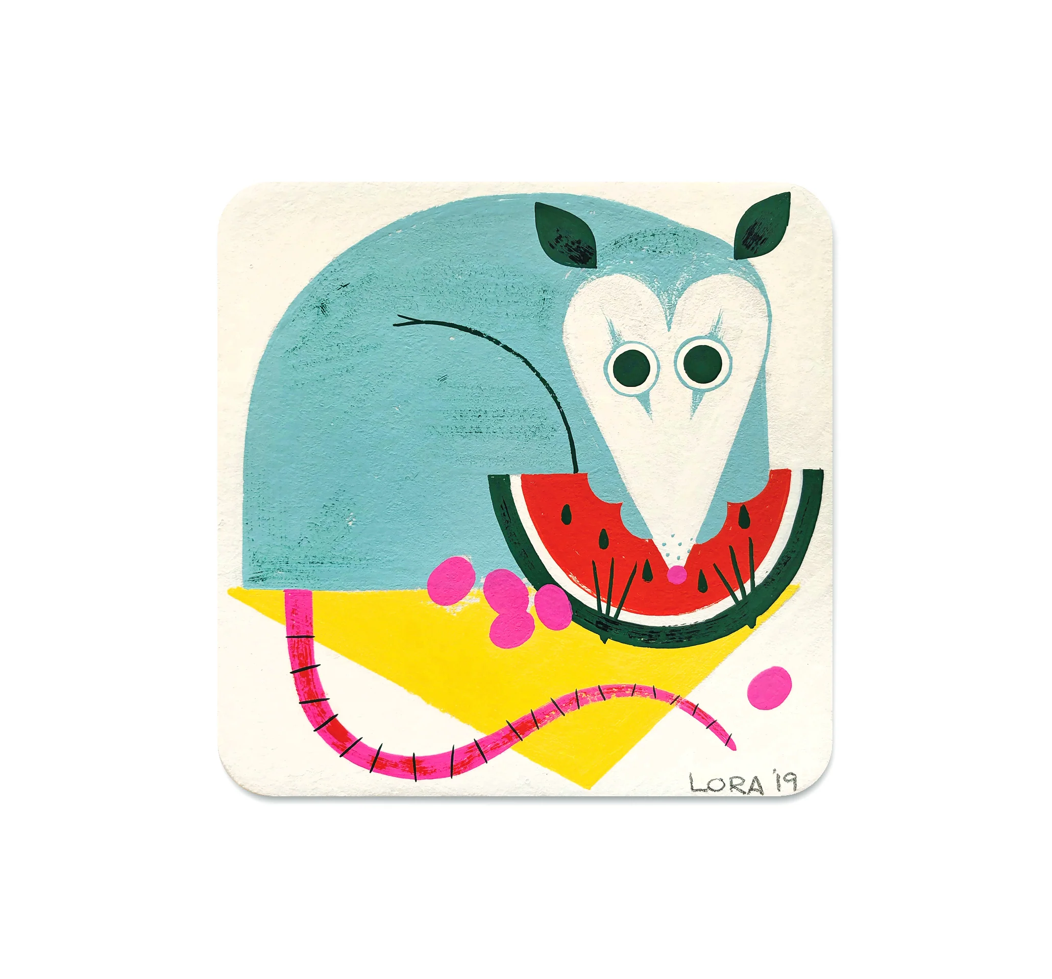 S4 Loris Lora - 3 Coaster