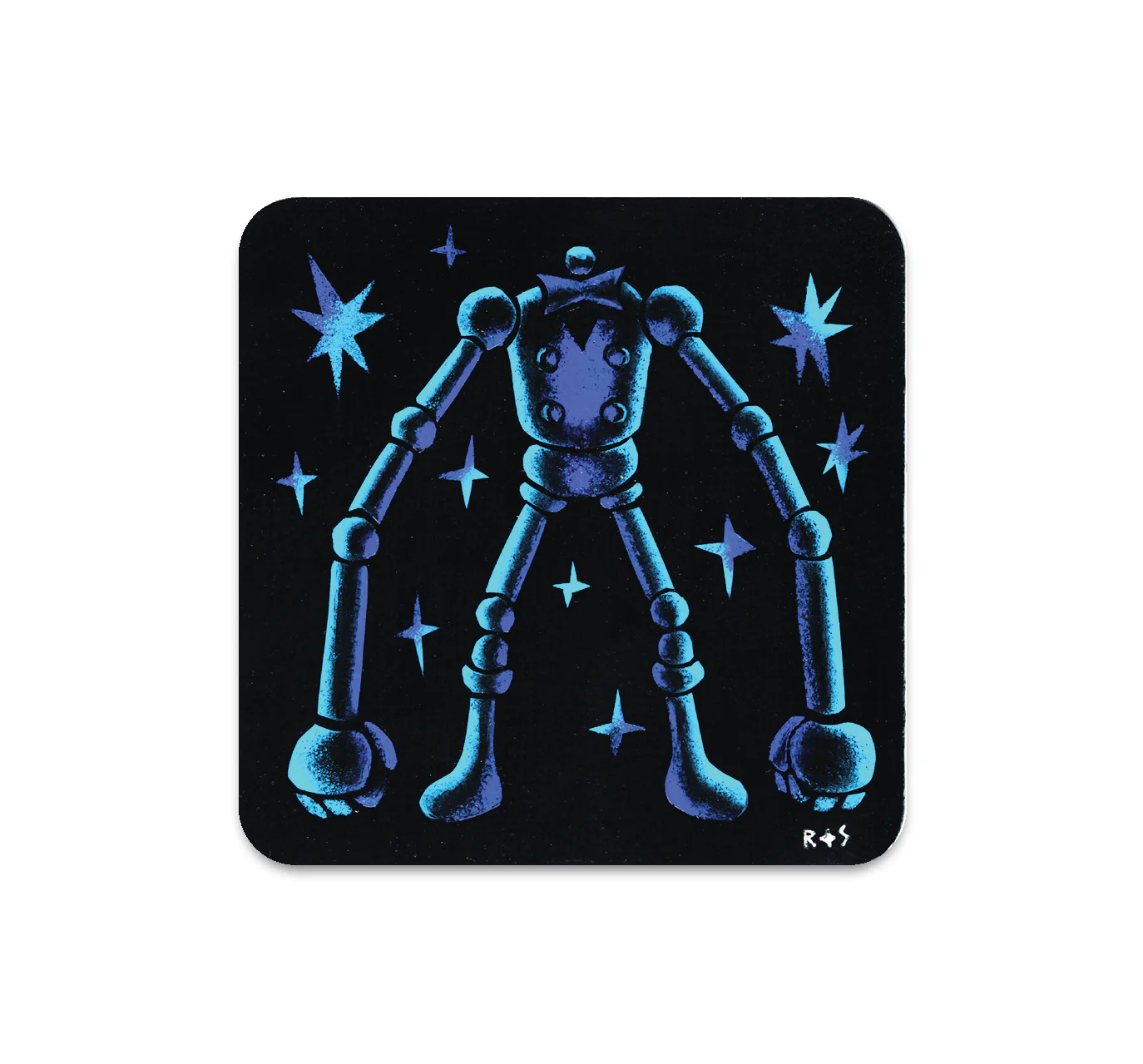 S5 Robot Soda - 2 Coaster
