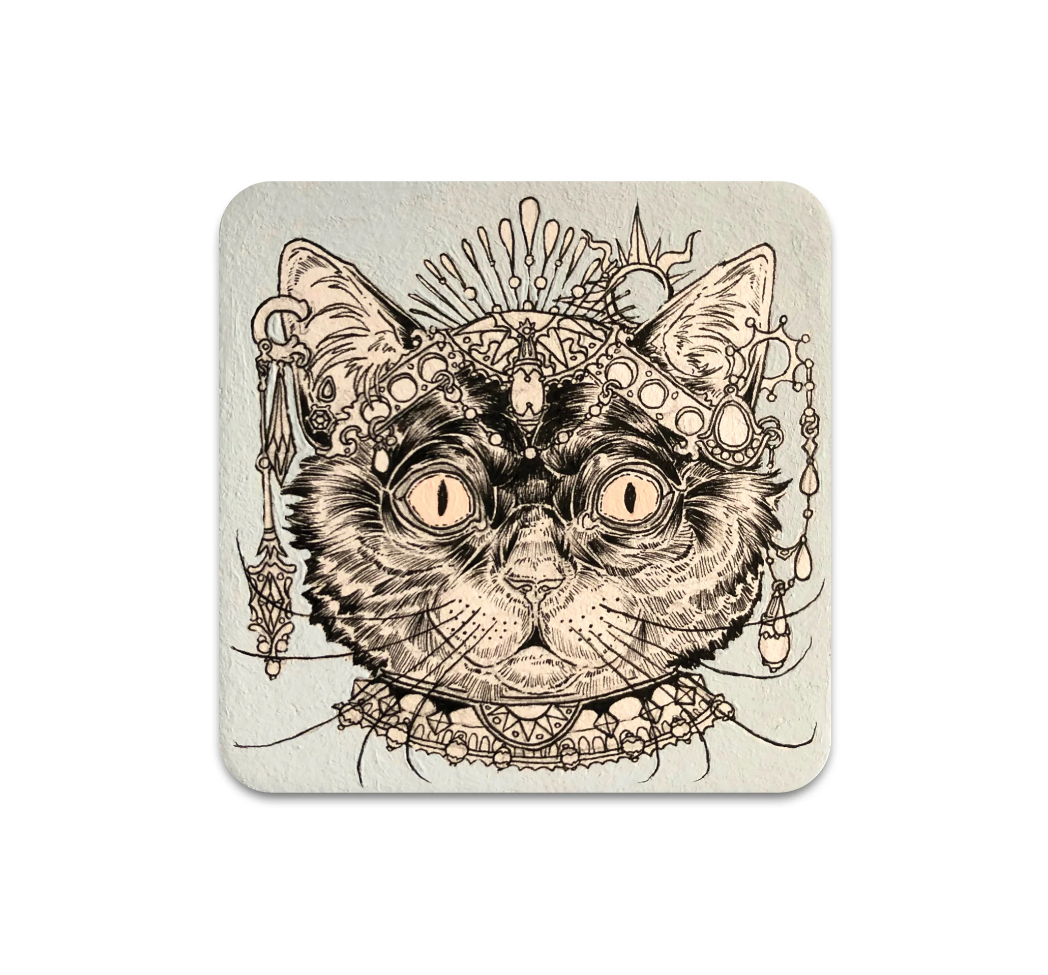 S7 Helen Mask - Coaster 1