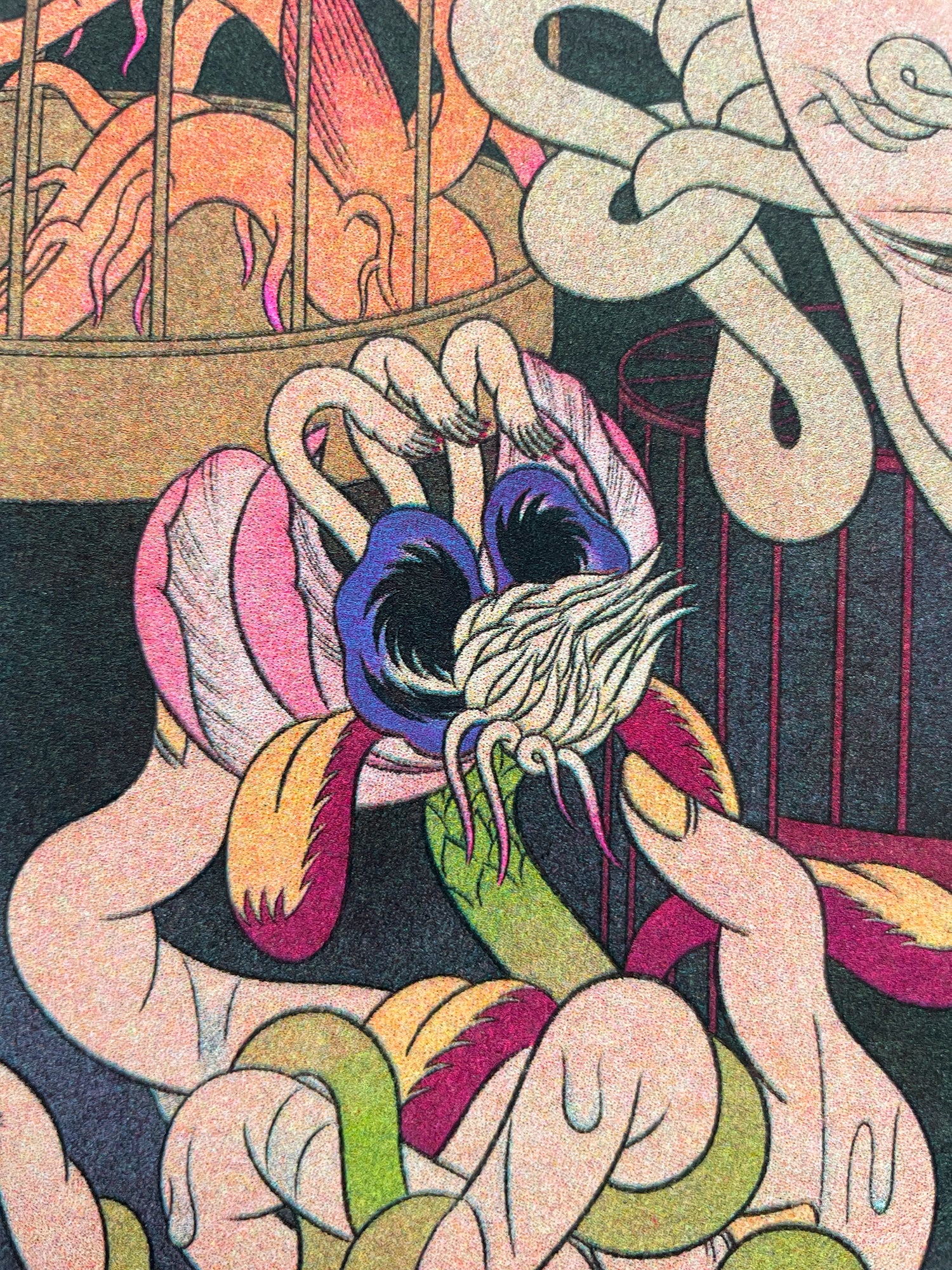 Sasaku Kusuriyubi - Flowers Risograph - Image 5