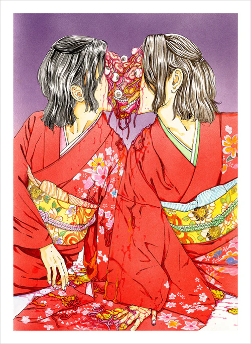 Shintaro Kago - Coming of Age Ceremony 1 Print - Image 2