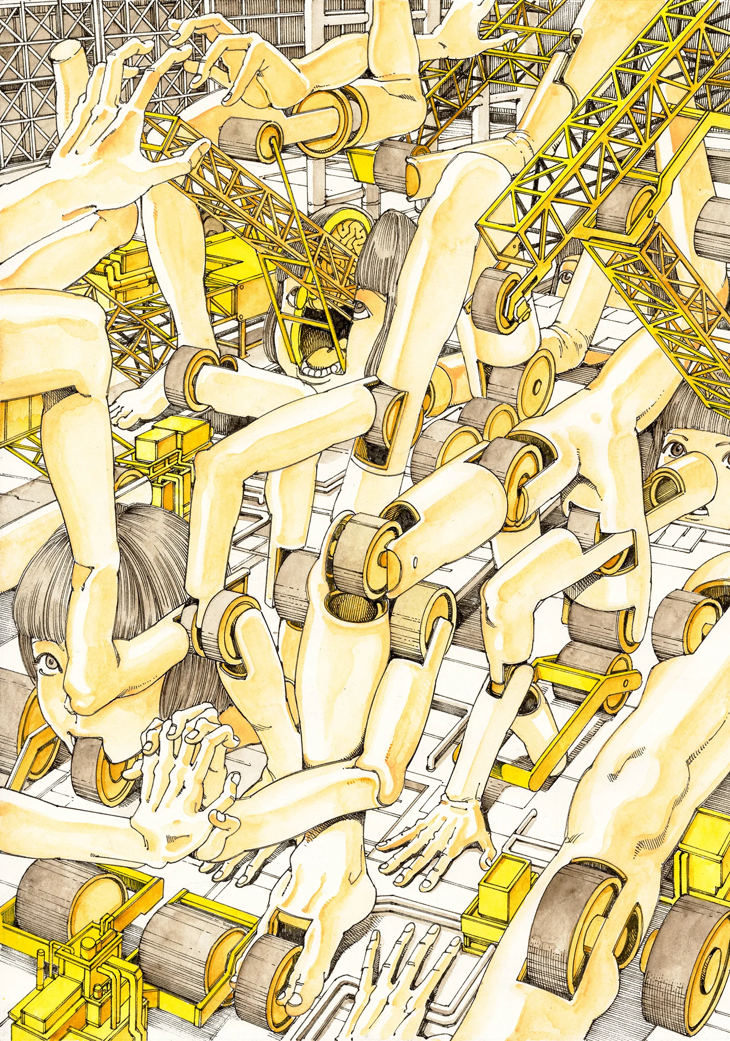 Shintaro Kago - Construction Site - Image 2
