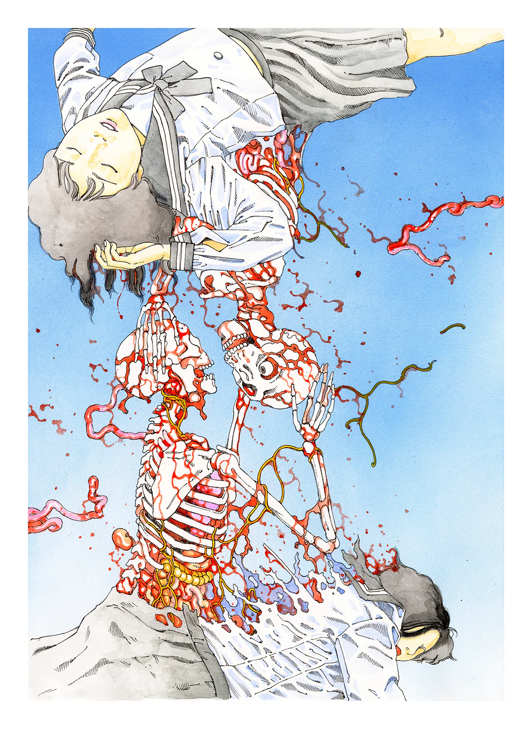 Shintaro Kago - Friend 2 Print