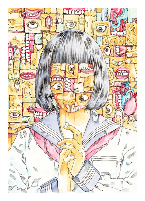 Shintaro Kago - Jigsaw Puzzle Print - Image 2
