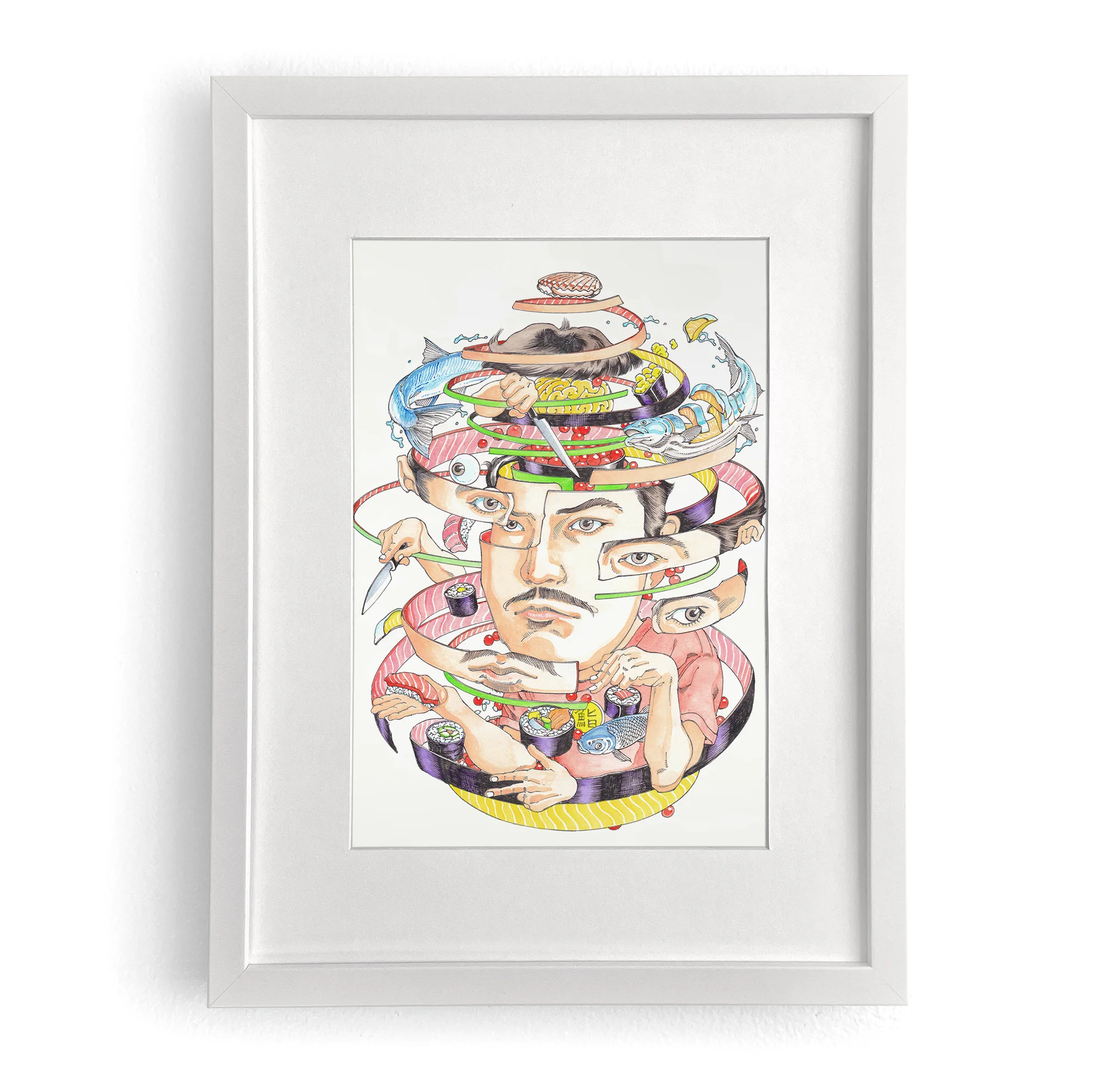 Shintaro Kago - Sushi Shop