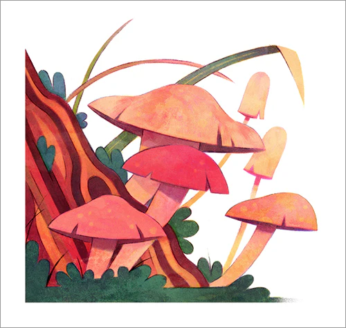 Taylor Price - Little Mushroom Print - Image 2