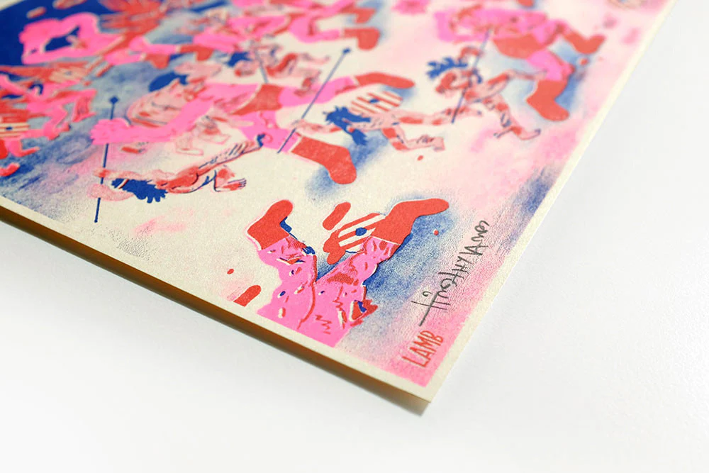 Timothy Lamb - The Amazon War Risograph - Image 6