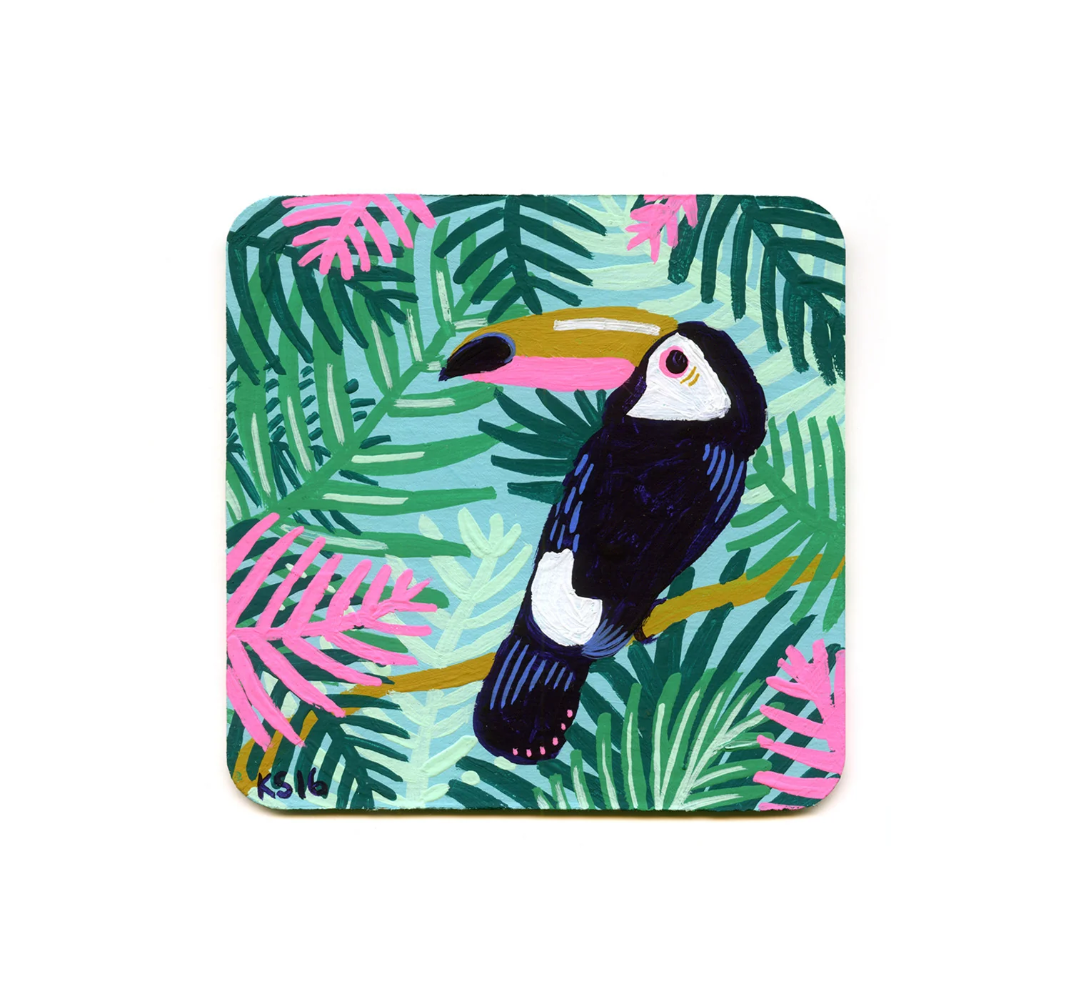 S1 Kim Sielbeck - Toucan Coaster