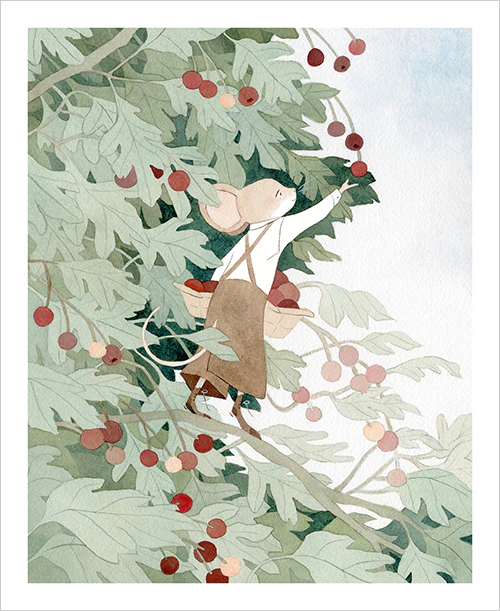 Vanessa Gillings - Amid the Hawthornes Print - Image 2