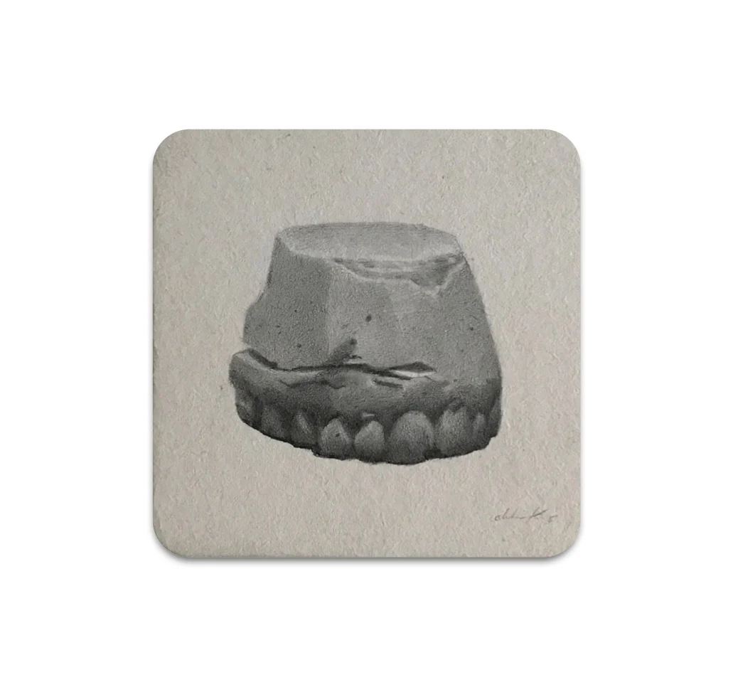 S3 Zach Oldenkamp - Found Teeth Coaster